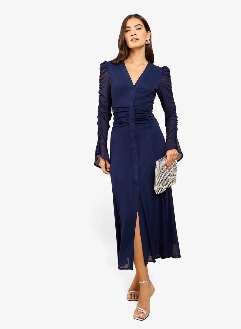 ليتل مسترس فستان ميدي كاجوال